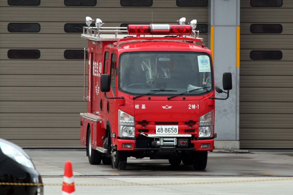 航空自衛隊車輌 消防車 48 8658 岐阜基地 10年10月24日